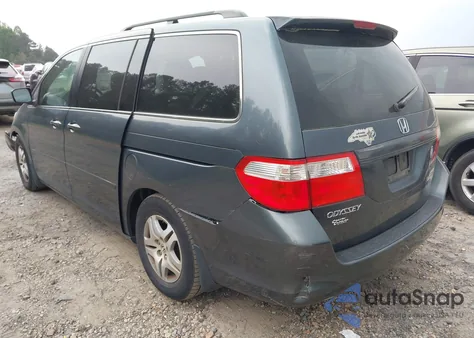 2006 Honda Odyssey Ex-L из США, поврежденный, VIN 5FNRL38756B420817